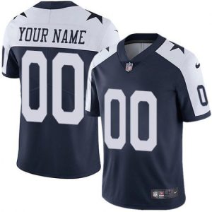 Cowboys Customized Thanksgiving Vapor Untouchable Limited Stitched Jersey