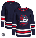 Winnipeg Jets Blank Adidas 2021-22 Navy Stitched Jersey