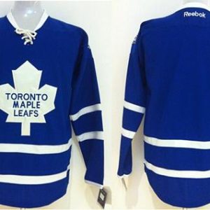 Maple Leafs Blank Stitched Blue Jersey