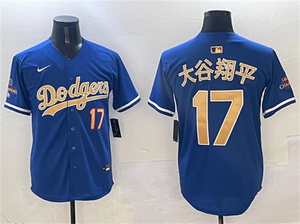 Los Angeles Dodgers #17 ´ó¹ÈÏèÆ½ Royal 2025 Gold Collection Limited Stitched Jersey