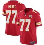 Kansas City Chiefs #77 Jaylon Moore Red 2025 Vapor Untouchable Limited Stitched Jersey