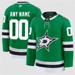 Dallas Stars Custom Green 2024-25 Home Stitched Jersey