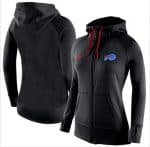 Nike Buffalo Bills Full-Zip Performance Hoodie Black