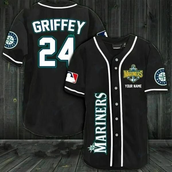 Seattle Mariners Customized Stitched Jersey