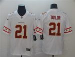 Washington Redskins #21 Sean Taylor 2019 White Team Logo Limited Stitched Jersey