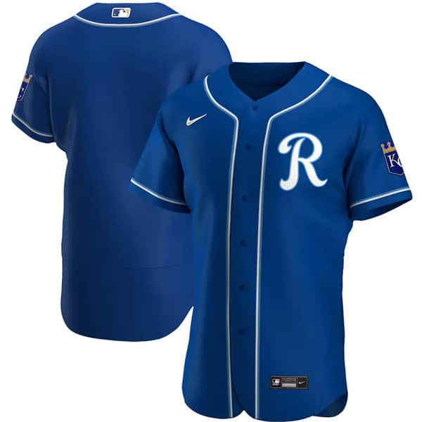 Kansas City Royals Customized Authentic Stitched MLB Jersey