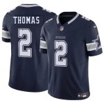 Dallas Cowboys #2 Juanyeh Thomas Navy 2025 F.U.S.E. Vapor Untouchable Limited Stitched Jersey