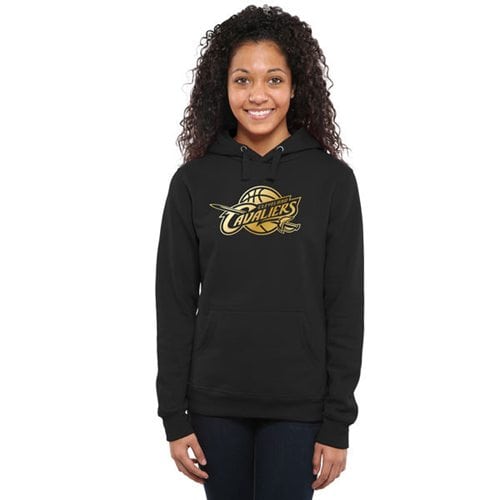 Cleveland Cavaliers Gold Collection Pullover Hoodie Black