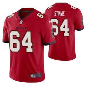 Tampa Bay Buccaneers #64 Aaron Stinnie Red Vapor Untouchable Limited Stitched Jersey
