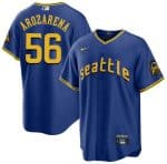 Seattle Mariners #56 Randy Arozarena Royal City Connect Cool Base Stitched Jersey