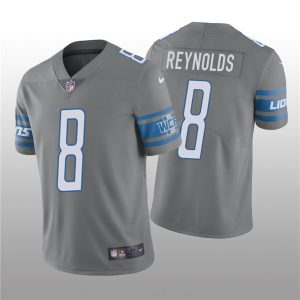 Detroit Lions #8 Josh Reynolds Grey Vapor Untouchable Limited Stitched Jersey