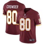 Washington Redskins #80 Jamison Crowder Burgundy Red Vapor Untouchable Limited Stitched Jersey