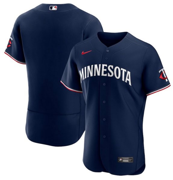 Minnesota Twins Navy 2023 Flex Base Stitched Jersey