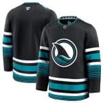 San Jose Sharks Blank Black 2024-25 Alternate Stitched Jersey
