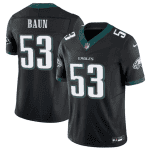 Philadelphia Eagles #53 Zack Baun Black 2025 F.U.S.E. Vapor Untouchable Limited Football Stitched Jersey
