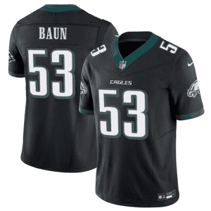 Philadelphia Eagles #53 Zack Baun Black 2025 F.U.S.E. Vapor Untouchable Limited Football Stitched Jersey