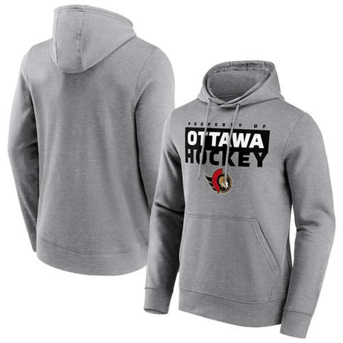 Ottawa Senators Gray Gain Ground Hoodie