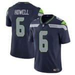 Seattle Seahawks #6 Sam Howell Navy Vapor Limited Stitched Jersey