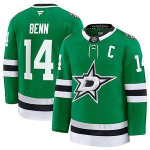 Dallas Stars #14 Jamie Benn Green 2024-25 Home Stitched Jersey