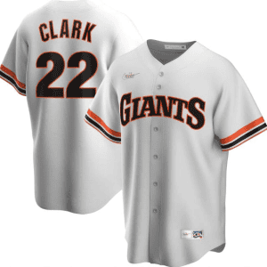 San Francisco Giants White #22 Will Clark Cool Base Stitched Jersey