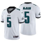 Philadelphia Eagles #5 Donovan McNabb White Vapor Untouchable Limited Stitched Jersey