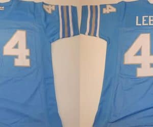 Detroit Lions #44 Dick Lebeau Blue Stitched Jersey