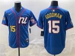 National League #15 Hunter Goodman Blue 2025 All-Star Edition Limited Stitched Jersey