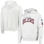 Edmonton Oilers Champion Gray OB Capsule II Pullover Hoodie