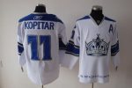 Kings #11 Anze Kopitar White Stitched Jersey
