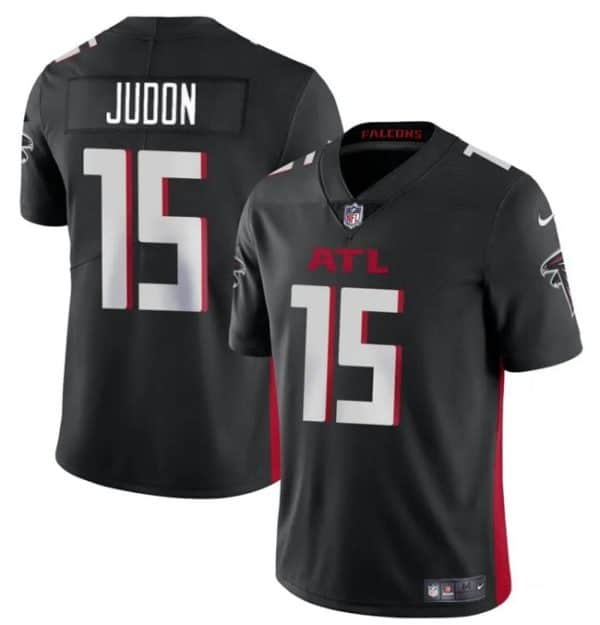 Atlanta Falcons #15 Matthew Judon Black Vapor Untouchable Limited Stitched Jersey
