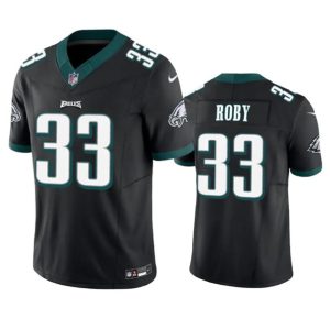 Philadelphia Eagles #33 Bradley Roby Black 2023 F.U.S.E. Vapor Untouchable Limited Stitched Jersey