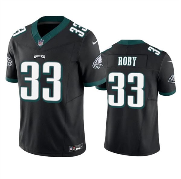 Philadelphia Eagles #33 Bradley Roby Black 2023 F.U.S.E. Vapor Untouchable Limited Stitched Jersey