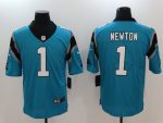 Carolina Panthers# 1 Cam Newton Blue Vapor Untouchable Player Limited Jersey