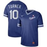 Los Angeles Dodgers #10 Justin Turner Blue Cooperstown Collection Legend Stitched Jersey