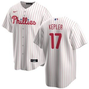 Philadelphia Phillies #17 Max Kepler White 2024 Cool Base Stitched Jersey