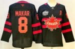 Canada #8 Cale Makar Black 2025 4 Nations Face-Off Premium With A Patch Stitched Jersey