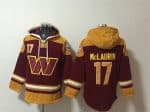 Washington Commanders #17 Terry McLaurin Burgundy Ageless Must-Have Lace-Up Pullover Hoodie