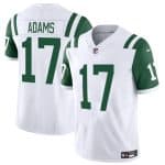 New York Jets #17 Davante Adams White 2024 Classic Alternate Vapor F.U.S.E. Limited Stitched Jersey