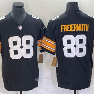 Pittsburgh Steelers #88 Pat Freiermuth Black 2023 F.U.S.E. Vapor Limited Stitched Jersey