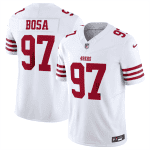 San Francisco 49ers #97 Nick Bosa White 2023 F.U.S.E. Vapor Untouchable Limited Stitched Jersey