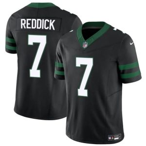 New York Jets #7 Haason Reddick Black 2024 F.U.S.E Vapor Untouchable Limited Stitched Jersey