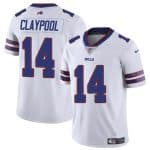 Buffalo Bills #14 Chase Claypool White 2024 Vapor Untouchable Limited Stitched Jersey