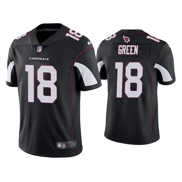 Arizona Cardinals #18 A.J. Green Black Vapor Untouchable Limited Stitched Jersey
