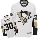 Penguins #30 Matt Murray White Stitched Jersey