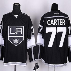 Kings #77 Jeff Carter Black Home Stitched Jersey