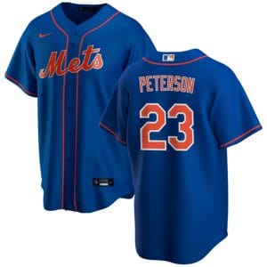 New York Mets ##23 David Peterson Royal Cool Base Stitched Jersey