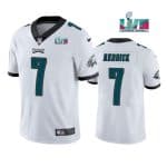 Philadelphia Eagles #7 Haason Reddick White Super Bowl LVII Patch Vapor Untouchable Limited Stitched Jersey