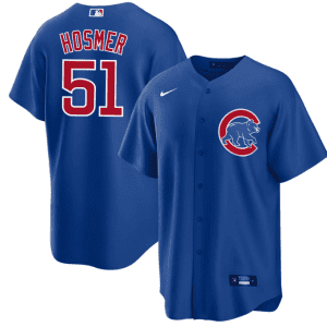 Chicago Cubs #51 Eric Hosmer Royal Cool Base Stitched Jersey