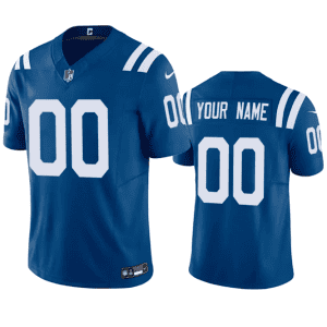 Indianapolis Colts Custom Blue 2023 F.U.S.E Vapor Untouchable Stitched Jersey