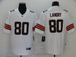 Cleveland Browns #80 Jarvis Landry New White Vapor Untouchable Limited Stitched Jersey